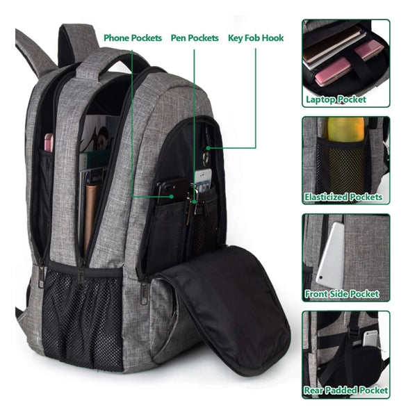 Padded Laptop Bag With Charging Port