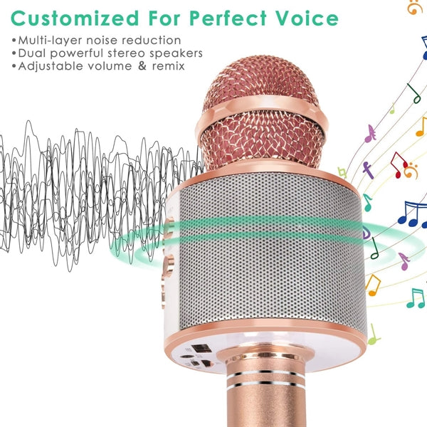Wireless Bluetooth Karaoke Microphone