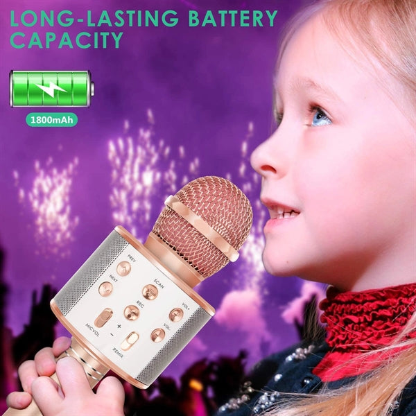Wireless Bluetooth Karaoke Microphone