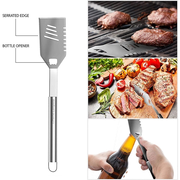 Bbq Accessories 16Pc Grill Set With Spatula