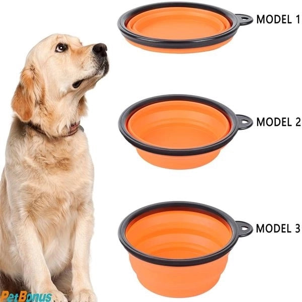 Silicone Collapsible Pet Bowl