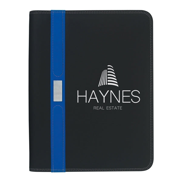 Contemporary Zippered Portfolio