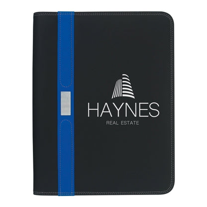Contemporary Zippered Portfolio
