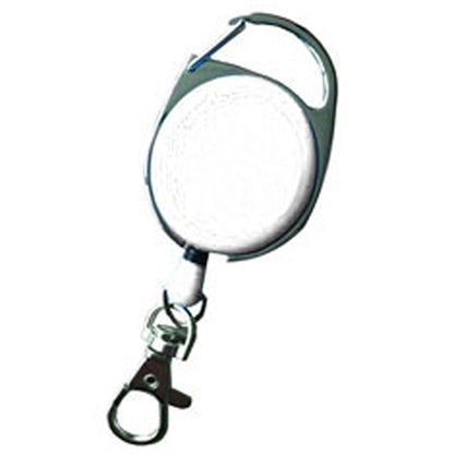 Retractable Carabiner Badge Reel w/ Lobster Claw
