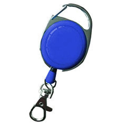 Carabiner Badge Reel with Lobster Claw & Belt Clip