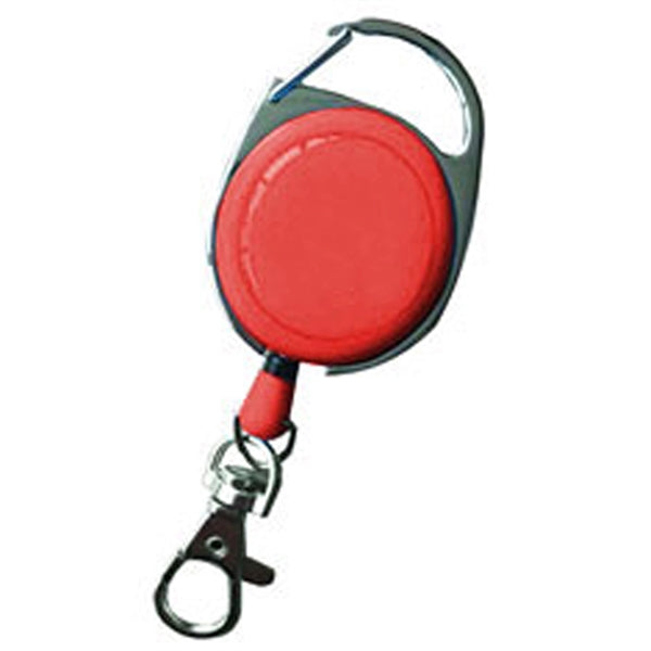 Carabiner Badge Reel with Lobster Claw & Belt Clip