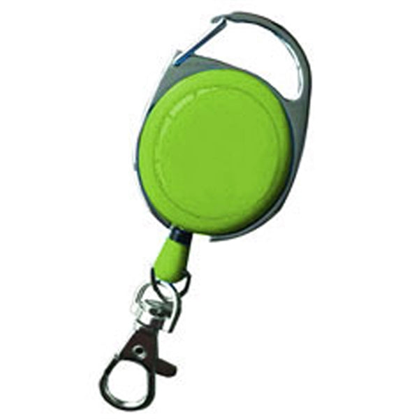 Carabiner Badge Reel with Lobster Claw & Belt Clip