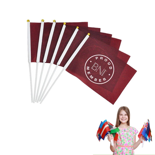 8" x 5" Hand Held Flag