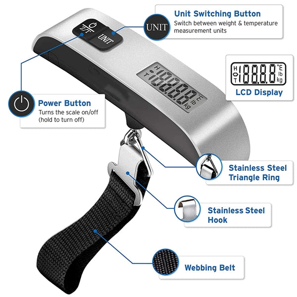 Portable Digital Luggage Scale