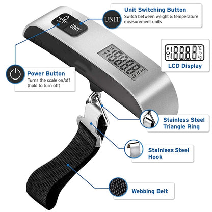 Portable Digital Luggage Scale