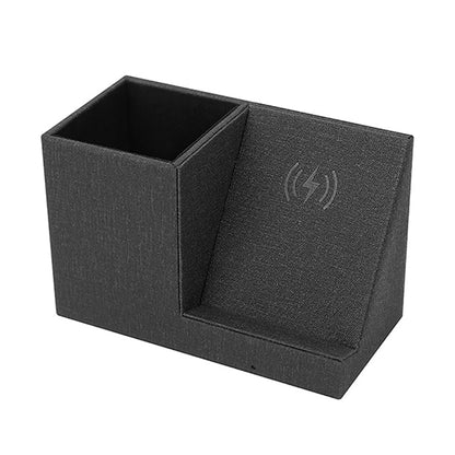10W Fast Wireless Charger With Desk Organizer