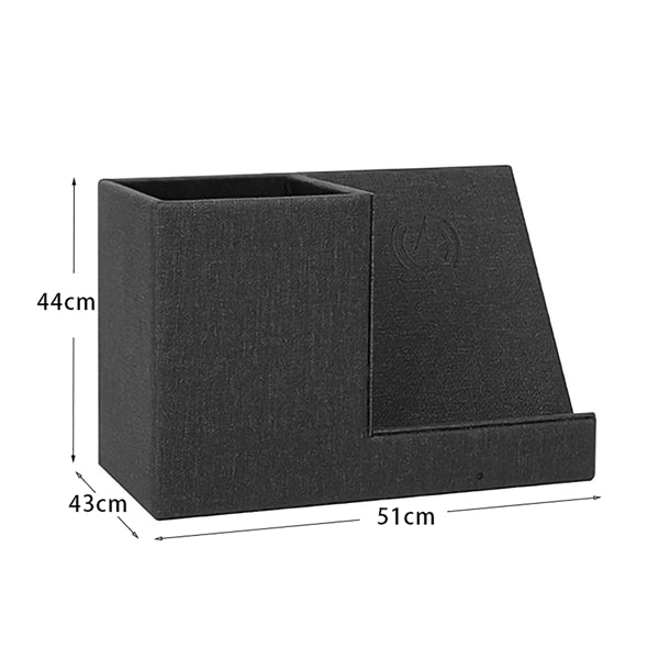 10W Fast Wireless Charger With Desk Organizer