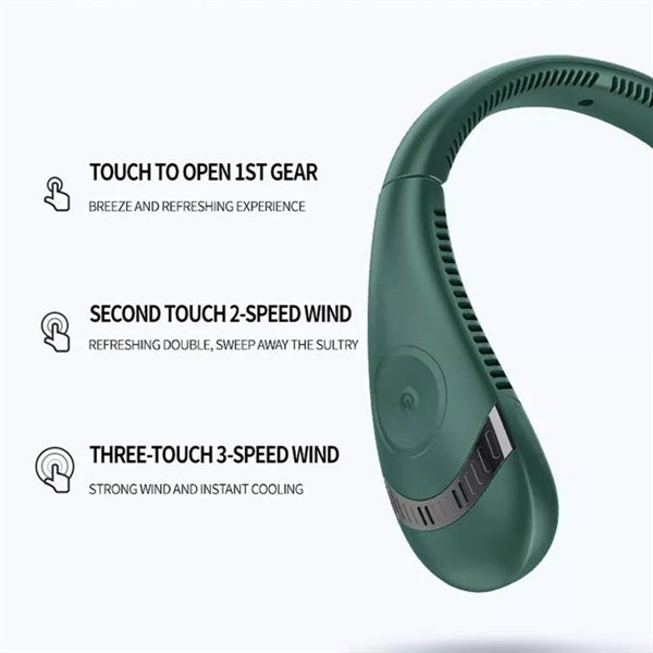 Portable Usb Hanging Neck Fan