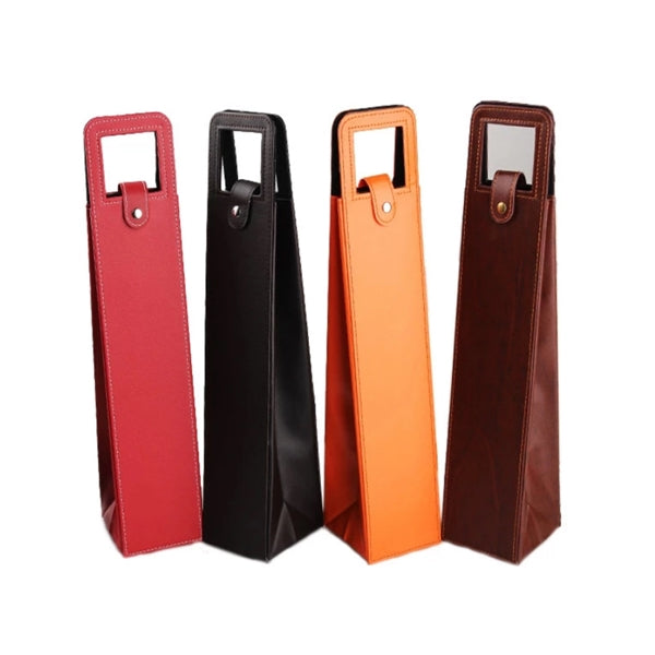 Leatherette Wine Bottle Bag