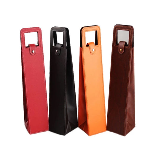 Leatherette Wine Bottle Bag