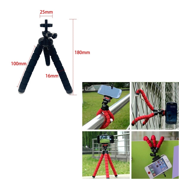 Portable Adjustable Phone Tripod Camera Stand Holder