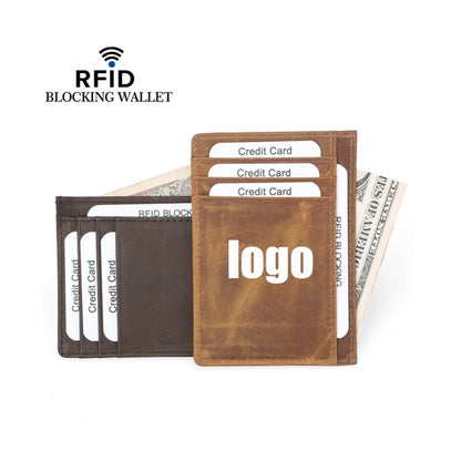 RFID Leather Wallet
