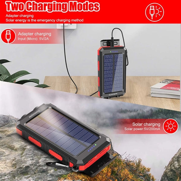 Portable Solar Charger 8000Mah