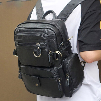 Full Grain Leather Backpack