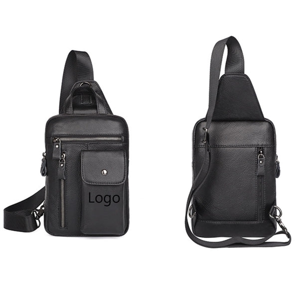 Leather Sling Backpack
