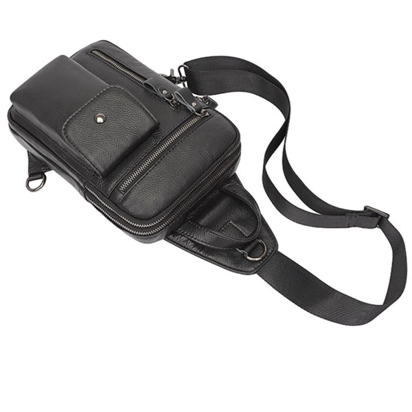 Leather Sling Backpack