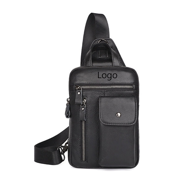 Leather Sling Backpack