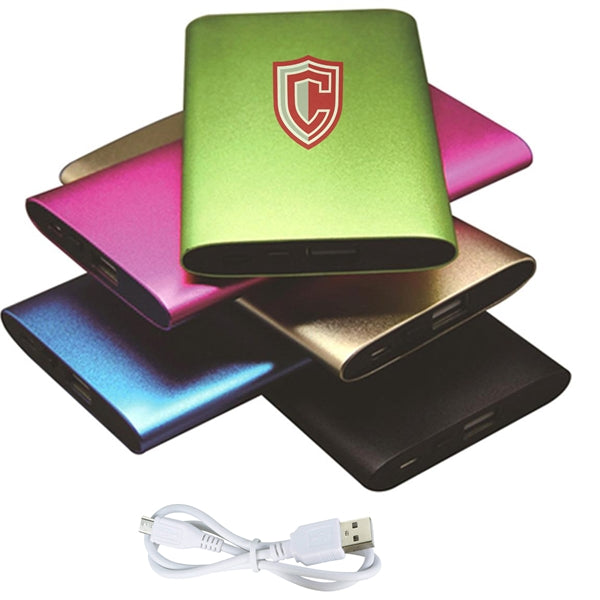 5000mAh Slim Aluminum Power Bank