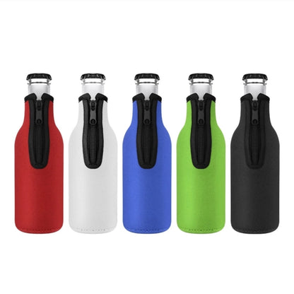 Neoprene Bottle Sleeve With Zipper