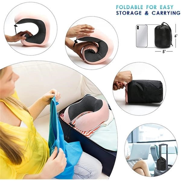 Memory Foam Travel Pillow