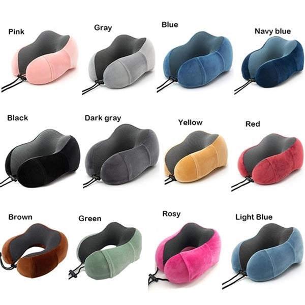 Memory Foam Travel Pillow