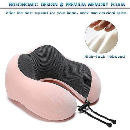 Memory Foam Travel Pillow