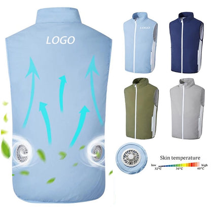 Lightweight Cooling Fan Vest