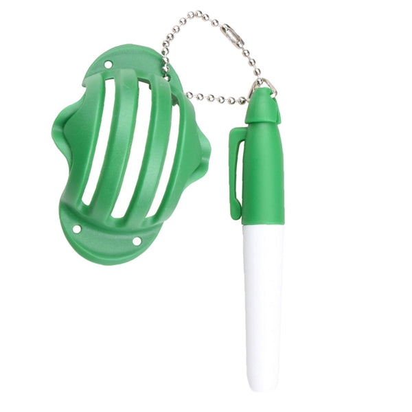 Golf Ball Liner Keychain
