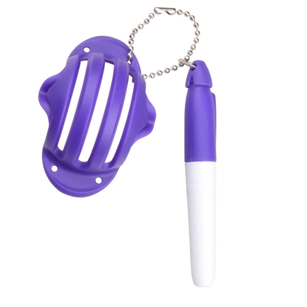 Golf Ball Liner Keychain