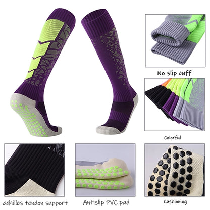 Compression Athletic Crew Grip Football Sock