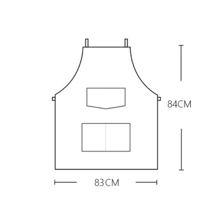 Cotton Denim Apron For Adults