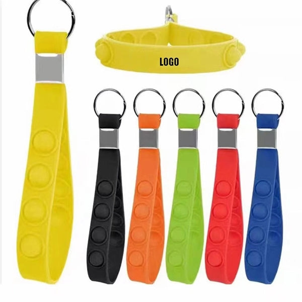 Push Pop Sensory Keychain