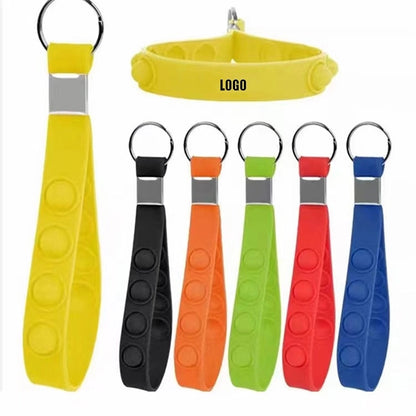 Push Pop Sensory Keychain