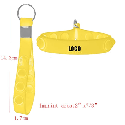 Push Pop Sensory Keychain
