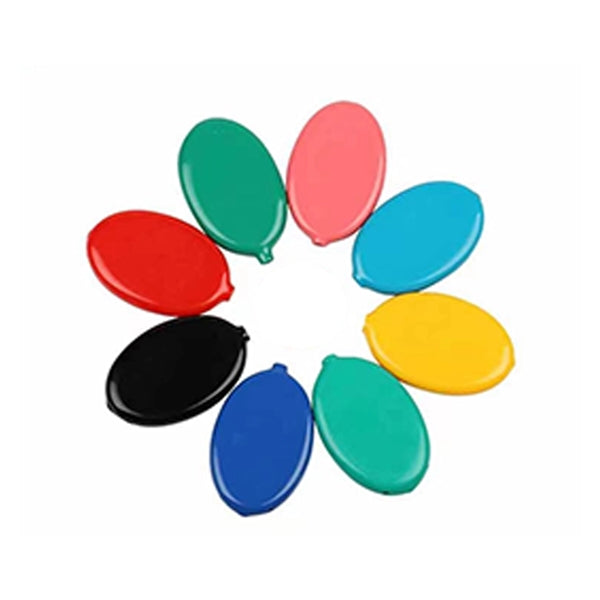 Oval Rubber Coin Purse