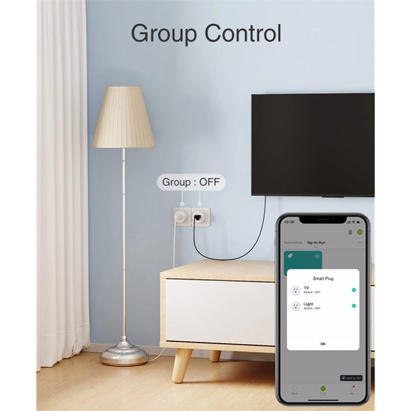 Mini Smart Plug Wifi Socket Works With Alexa/Google Home