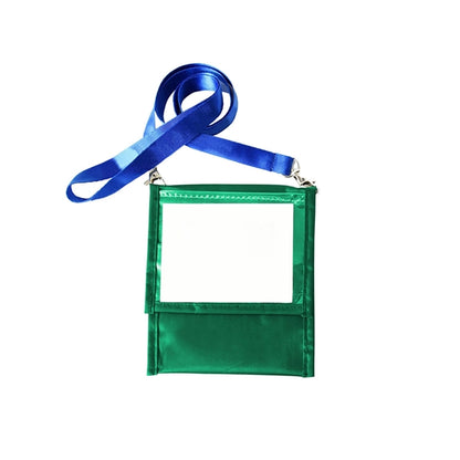 Front Flap Neck Wallet With Six Pocket