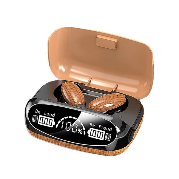 Wood Grain Wireless Earphone