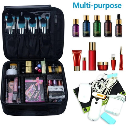 3 Layers Professional Cosmetic Bag