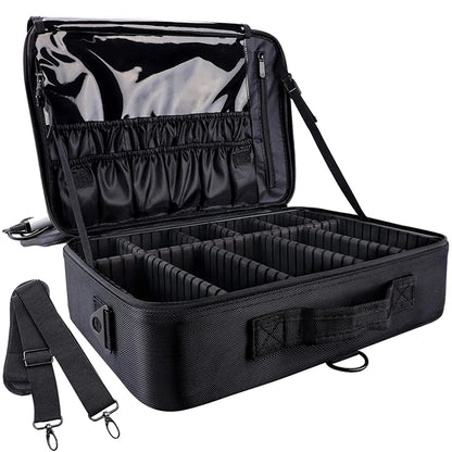Portable Large Travel Professional Makeup Train Case
