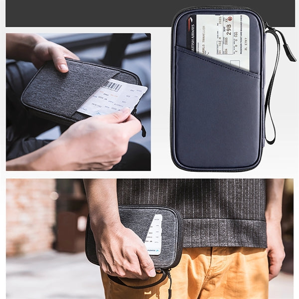 Rfid Passport Organizer Bag