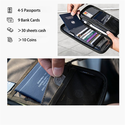 Rfid Passport Organizer Bag