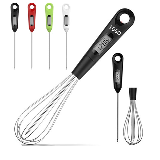 2 In 1 Thermometer With Whisk