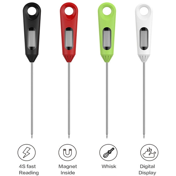 2 In 1 Thermometer With Whisk