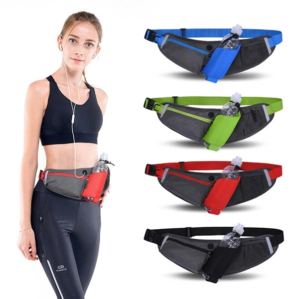Sports Fanny Pack With Bottle Holder